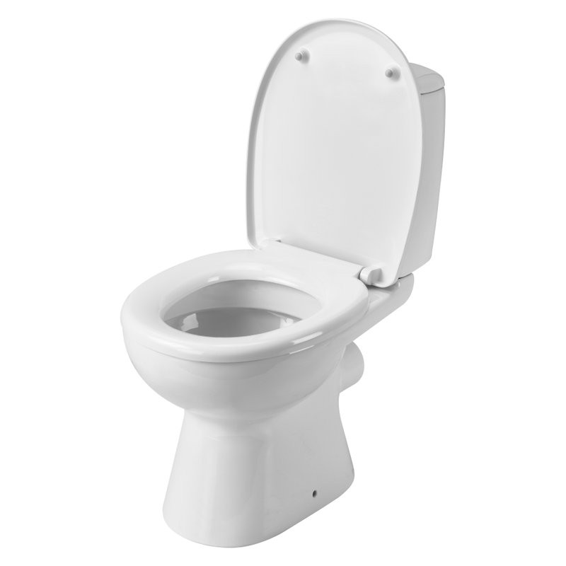 Унитаз-компакт напольный Santek Цезарь 1WH301746 с микролифтом, белый