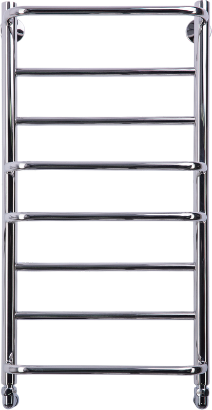 Полотенцесушитель водяной Comfysan Puro W-8 80х40 80x45 см, хром, лесенка