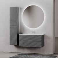 Мебель для ванной комнаты Sancos Folk 100 grey soft