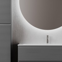 Мебель для ванной комнаты Sancos Folk 100 grey soft