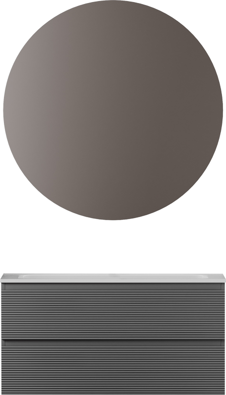 Мебель для ванной комнаты Sancos Folk 100 grey soft