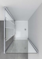 Душевой уголок Vincea Alpha VSR-3AL9012CL 120х90 см, профиль хром
