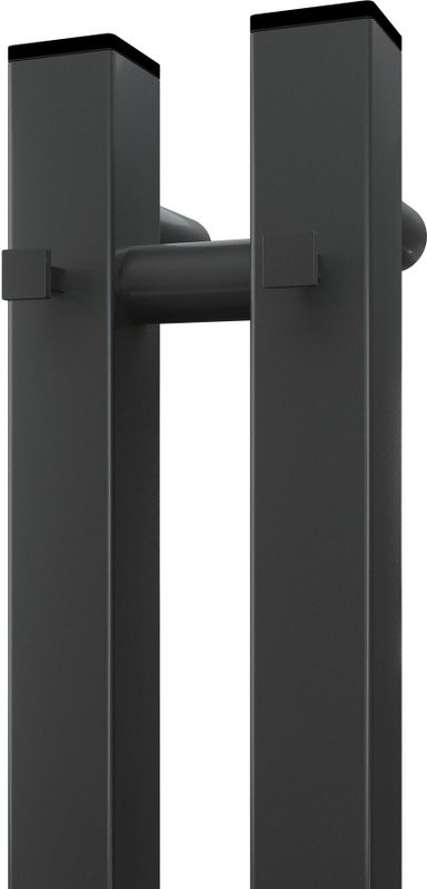 Полотенцесушитель электрический Point Гермес П3 PN13812GB 8х120, графит блеск
