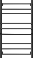 Полотенцесушитель водяной Secado Триест 4603777471033 100x55 см, матовый черный, лесенка
