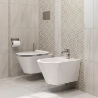 Унитаз подвесной KERAMA MARAZZI Plaza Modern PLMR.wc.02 безободковый, с микролифтом