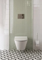 Унитаз подвесной KERAMA MARAZZI Plaza Modern PLMR.wc.02 безободковый, с микролифтом