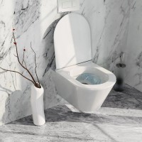 Унитаз подвесной KERAMA MARAZZI Plaza Modern PLMR.wc.02 безободковый, с микролифтом