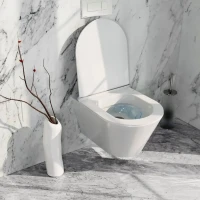 Унитаз подвесной KERAMA MARAZZI Plaza Modern PLMR.wc.02 безободковый, с микролифтом