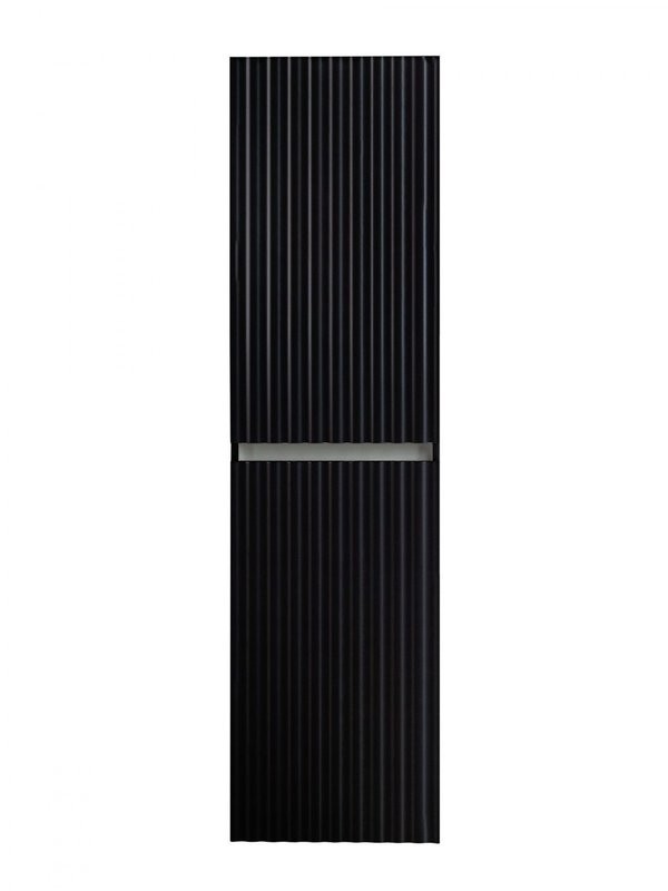 Шкаф-пенал для ванной Art&Max Elegant 150 матовый черный