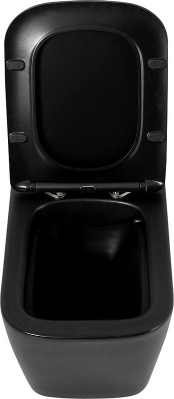 Унитаз подвесной BelBagno Ardente-C BB3202CHR-MB матовый черный