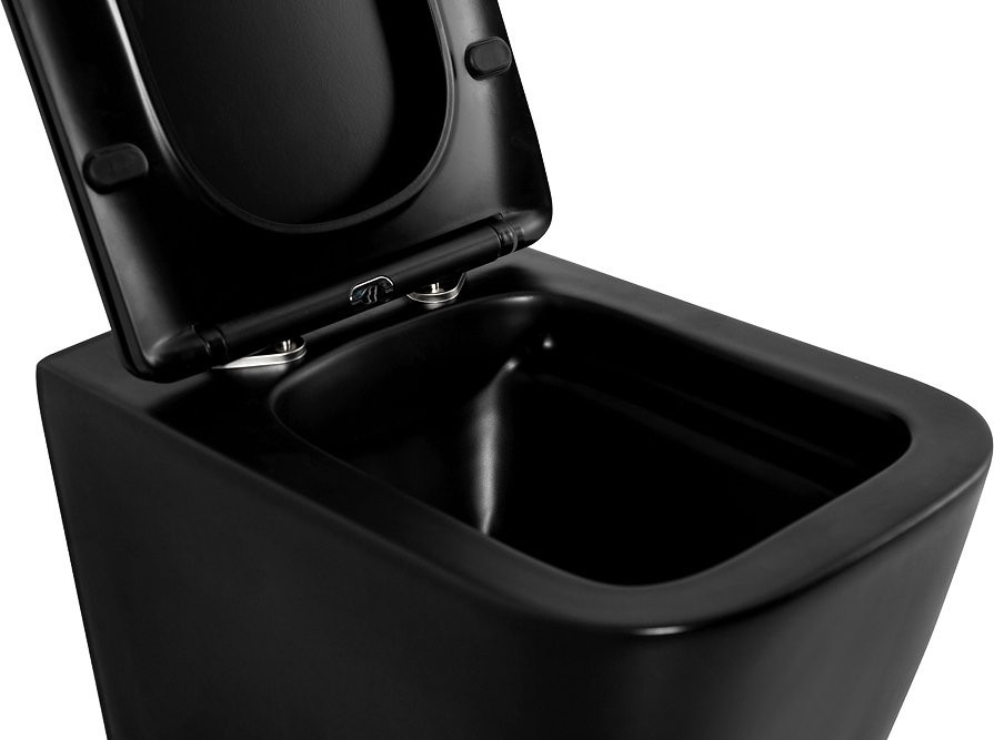 Унитаз подвесной BelBagno Ardente-C BB3202CHR-MB матовый черный