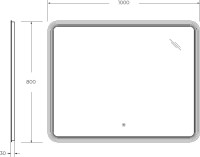 Мебель для ванной комнаты Cezares Slider 100 подвесная, 2 ящика, черный фьюжн