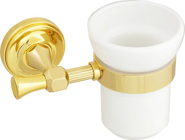 Стакан Migliore Fortuna подвесной, керамика, золото