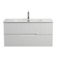 Мебель для ванной комнаты Cezares Duet 100 bianco lucido, раковина Cezares CZR-8095-100