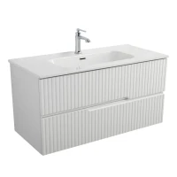 Мебель для ванной комнаты Cezares Duet 100 bianco lucido, раковина Cezares CZR-8095-100