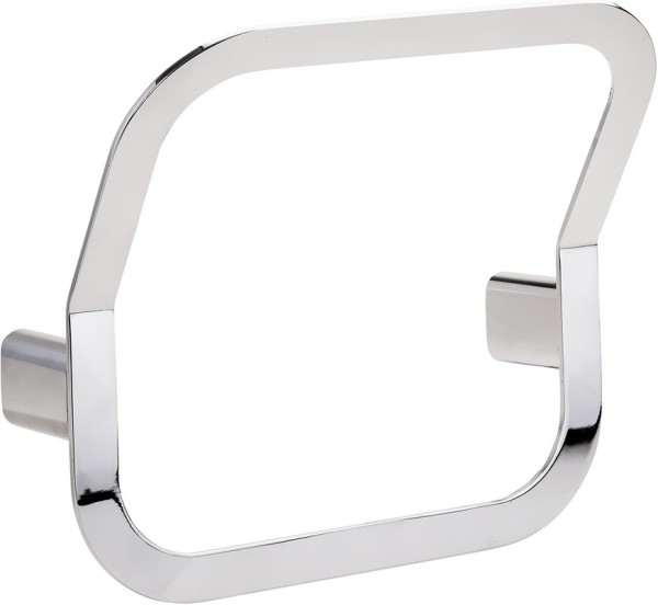 Полотенцедержатель Bemeta Organic 157104391 кольцо, 25 см, глянцевый хром