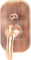 Встраиваемый смеситель для душа и ванны Webert Aurora AU860101060 С ВНУТРЕННЕЙ ЧАСТЬЮ, медь Встраиваемый смеситель для душа и ванны Webert Aurora AU860101060 С ВНУТРЕННЕЙ ЧАСТЬЮ, медь