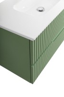 Мебель для ванной комнаты Cezares Duet 100 фисташковый софт, раковина Cezares CZR-8095-100