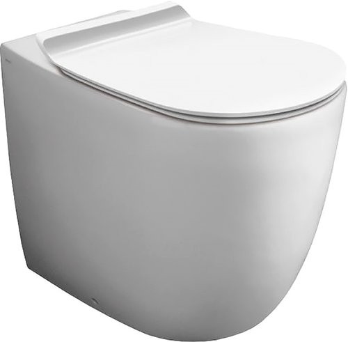 Унитаз-компакт напольный Simas Vignoni VI01bi безободковый, бачок CT09bi
