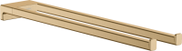 Полотенцедержатель Hansgrohe AddStoris 41770140 шлифованная бронза