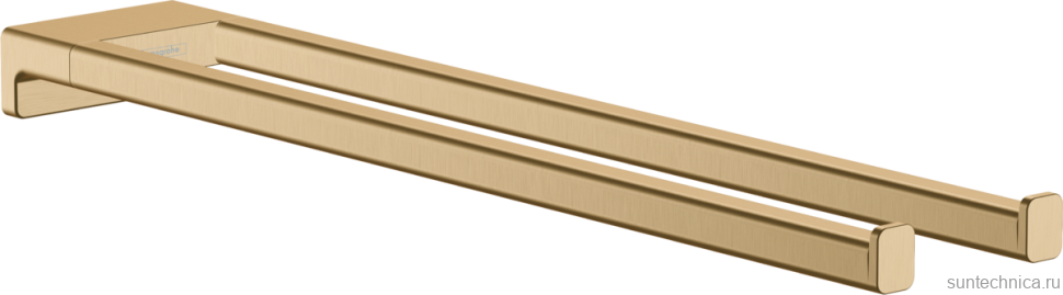 Полотенцедержатель Hansgrohe AddStoris 41770140 шлифованная бронза