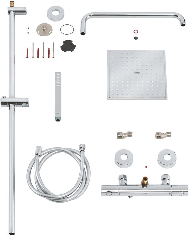 Душевая стойка Grohe Euphoria XXL Cube 230 26187000