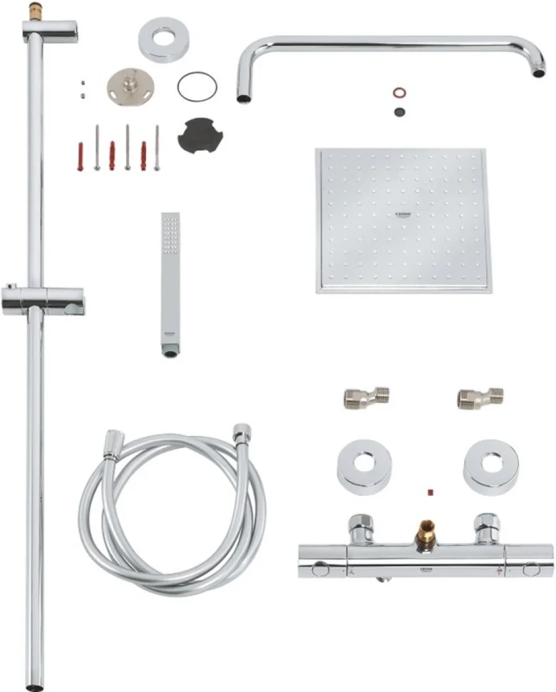 Душевая стойка Grohe Euphoria XXL Cube 230 26187000