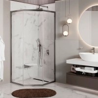 Душевой уголок Wasserkraft Naab 86S 38 100х100 см