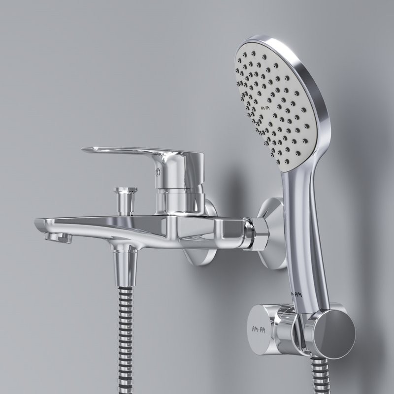 Смеситель для ванны с душем AM.PM Gem F90A15000