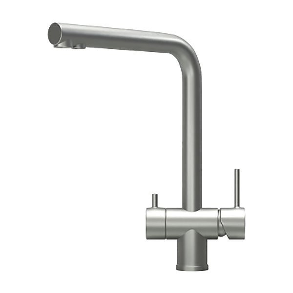 Смеситель для кухни Granula Kitchen Space 7011 матовая сталь