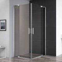 Душевой уголок Cezares Slider A 2 80/90 BR Cr профиль хром, стекло бронза