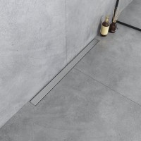 Душевой трап (лоток) Boheme Premium Linear 80 см, хром