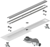 Душевой трап (лоток) Boheme Premium Linear 80 см, хром