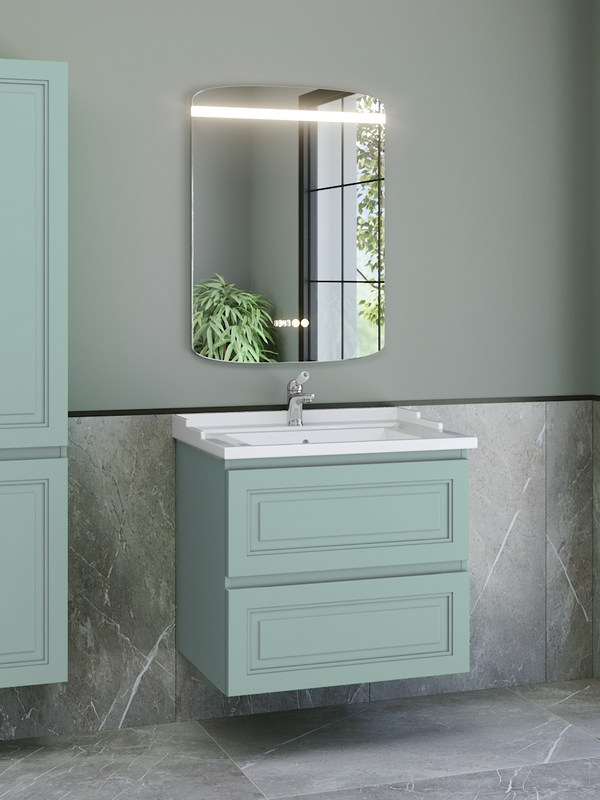 Мебель для ванной комнаты Caprigo Wales 70 селесте