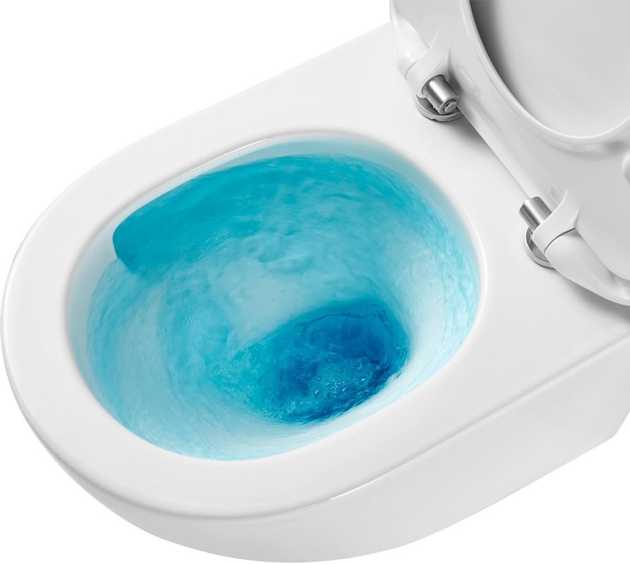 Унитаз подвесной AQUAme AQM2002PRO безободковый, с микролифтом, белый