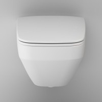 Унитаз подвесной AM.PM Inspire V2.0 FlashClean с микролифтом, белый матовый