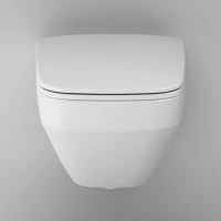 Унитаз подвесной AM.PM Inspire V2.0 FlashClean с микролифтом, белый матовый