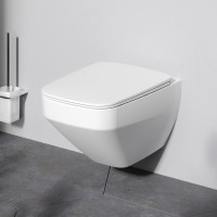 Унитаз подвесной AM.PM Inspire V2.0 FlashClean с микролифтом, белый матовый