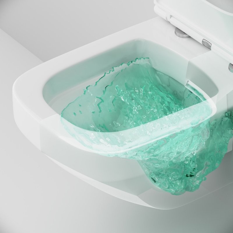 Унитаз подвесной AM.PM Inspire V2.0 FlashClean с микролифтом, белый матовый