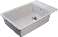 Комплект Мойка GranFest Quarz Z 51 серая + Смеситель РМС Sus124gy SUS124GY-016F серый, сталь