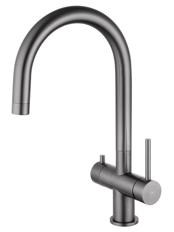 Смеситель для кухни Wonzon & Woghand WW-3211-BGG темный графит