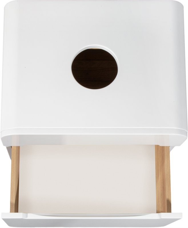 Мебель для ванной комнаты Runo Ницца 60 белая, раковина Ovale 50