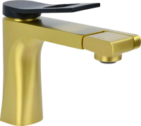 Смеситель для раковины Bronze de Luxe Element EL02XGB золото черный