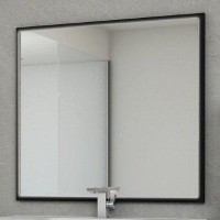 Зеркало Cezares Tiffany 45047 90x98 nero grafite, с LED-подсветкой