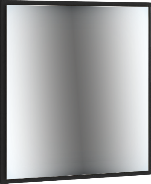 Зеркало Cezares Tiffany 45047 90x98 nero grafite, с LED-подсветкой
