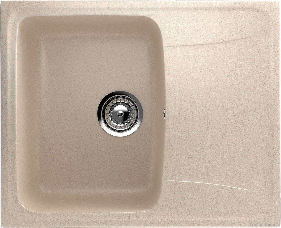 Мойка кухонная Ulgran U-201 -328 бежевая