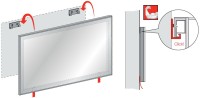 Зеркало Laufen Frame 25 4.4740.3.900.144.1 65х70