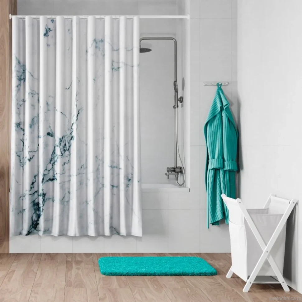Штора для ванной Wasserkraft Aland SC-85102