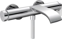 Смеситель для ванны с душем Hansgrohe Vivenis 75420000 + Душевой гарнитур Hansgrohe Pulsify Relaxation 105 3jet 24170000 хром