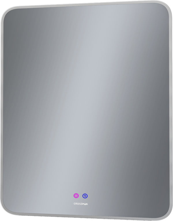 Зеркало Grossman Elegans-норма 70 с подсветкой, с антизапотевателем